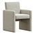  Elegant Kima Dining Chairs Set 3D model small image 1