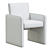  Elegant Kima Dining Chairs Set 3D model small image 3