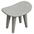 Sleek Concrete Malcolm Bench 3D model small image 3