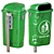  Urban Collection Trash Bin 3D model small image 1