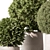 Garden Topiary Ball Decoration 3D model small image 2