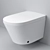 Smart Wall-Mounted Automatic Toilet 3D model small image 2