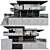 Modern Villa No20 Model Kit 3D model small image 2