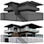 Modern Villa No20 Model Kit 3D model small image 6