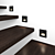 Title: Square LED Motion Sensor Stair Light 3D model small image 6