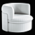 Modern 3D Model Armchair Design 3D model small image 4