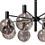 Elegant Pendant Chandelier Fixture 3D model small image 2