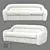 Stylish LoftDesign Sofa 38005 3D model small image 1