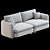 Versatile Vivienne Modular Sofa 3D model small image 4