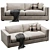 Lakeview Upholstered Sofa 94 3D model small image 6