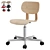 HD Chair Castors by VG&P 3D model small image 1