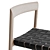 Modern Stax Chair: Sleek Design 3D model small image 6