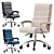 Ergonomic Boss Office Chair 3D model small image 4