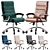 Ergonomic Boss Office Chair 3D model small image 5