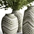 Rustic Vase Plant Set 3D model small image 2