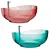 Crystal Clear Abber Bathtub AT9705 3D model small image 1