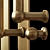 Designer Furniture Handles Set 3D model small image 4