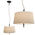Silk Fliegenbein Pendant Lamp 3D model small image 2