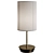 Fairmont Park Tamoa Table Lamp 3D model small image 1