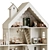 Miniature Toy Dollhouse Set 3D model small image 5