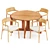 Collector Dining Set, Modern Design 3D model small image 1