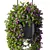  Contemporary Hanging Plant Set 3D model small image 3