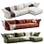 Comfort Living Sofa - 3D Model 3D model small image 1