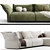 Comfort Living Sofa - 3D Model 3D model small image 5