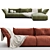 Comfort Living Sofa - 3D Model 3D model small image 8