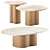 GHIA Coffee Tables by Arper 3D model small image 1