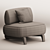 Modern Contemporary Vao Armchair 2017 3D model small image 3