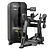 Advanced Technogym Low Row Machine 3D model small image 1