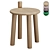 MC27-Dopo Low Stool by Mattiazzi 3D model small image 1