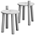 MC27-Dopo Low Stool by Mattiazzi 3D model small image 7