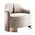 Luxury PI Chair Legacy Seating 3D model small image 1