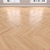 Versatile Oak Parquet Planks 3D model small image 3