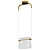 Elegant Cabaret Pendant Light 3D model small image 4