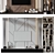 Modern TV Wall Decor Shelf 3D model small image 4