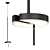Imperium Loft LED Chandelier TALK-B01 3D model small image 1