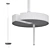 Imperium Loft LED Chandelier TALK-B01 3D model small image 2
