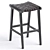 Title: Sleek Modern Dale Counter Stool 3D model small image 3