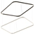 Geometric Rectangle Pendant Light 3D model small image 2