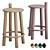 Modern Dopo Counter Stool by Mattiazzi 3D model small image 1