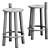 Modern Dopo Counter Stool by Mattiazzi 3D model small image 7