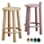 Modern Dopo Counter Stool by Mattiazzi 3D model small image 8