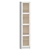 Scandinavian Bamboo Bookcase IKEA 3D model small image 3