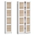 Scandinavian Bamboo Bookcase IKEA 3D model small image 5