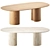 Contemporary GHIA Dining Tables: 2400x1200mm 3D model small image 1