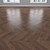 Versatile Oak Parquet Flooring 3D model small image 4