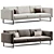 Modern 8 Sofa by Cassina 3D model small image 5